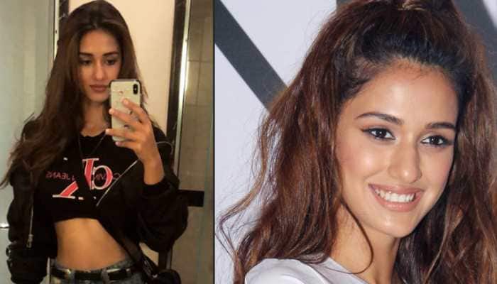 Disha Patani slays the casual look in a black crop top and denim shorts—Pic