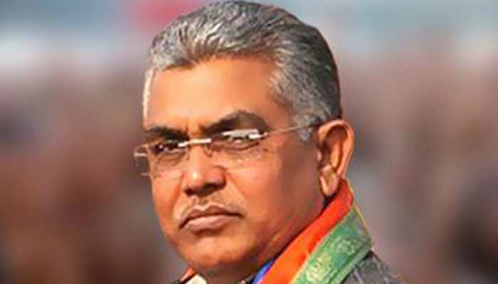 Bengal BJP chief Dilip Ghosh breaks down over party workers&#039; killings