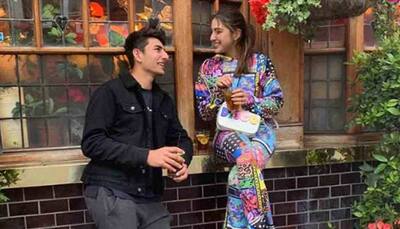 Sara Ali Khan shares adorable picture with Ibrahim Ali Khan from London — Her goofy caption will leave you in splits