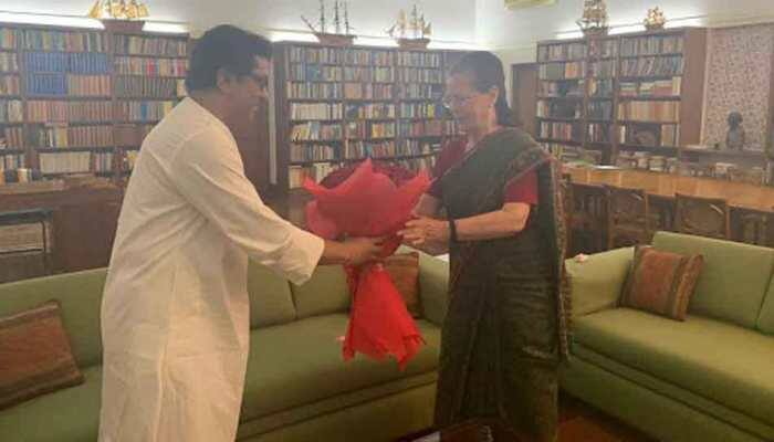 MNS chief Raj Thackeray meets Sonia Gandhi, discusses political issues