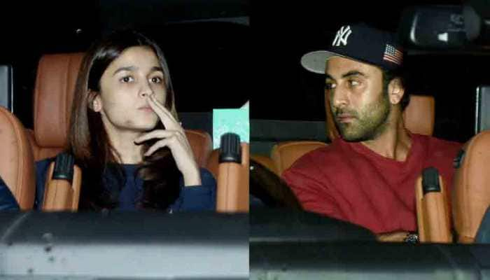 Ranbir Kapoor, Alia Bhatt spotted outside Luv Ranjan&#039;s residence. Is new film on cards?