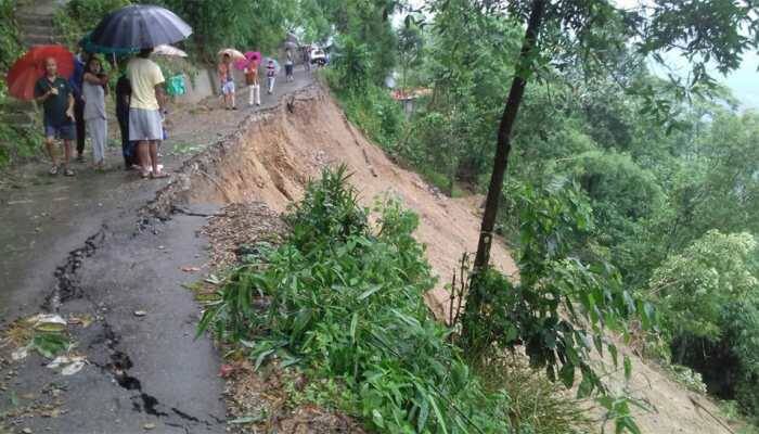 Rains trigger landslides across Darjeeling, portion of Tindharia washed away