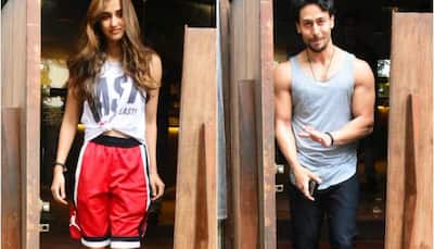 Disha Patani and Tiger Shroff catch up on a lunch date - Pics