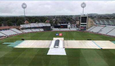 India vs New Zealand semi-final clash called off due to rain, to resume on Wednesday