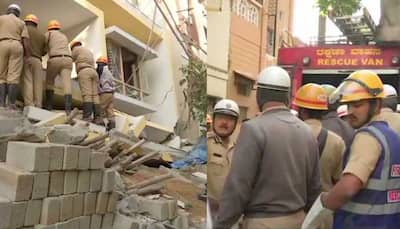 Under-construction building collapses in Bengaluru; 1 dead, rescue ops underway