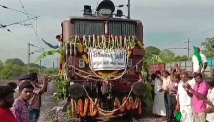Special train carrying 2.5 million litres of water set to arrive in drought-hit Chennai today