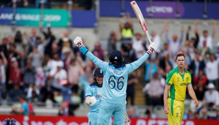It was Adam Gilchrist were Michael Vaughan off field as England knocked Australia out of World Cup