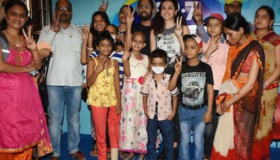 Taapsee Pannu spends time with children battling cancer—See photos