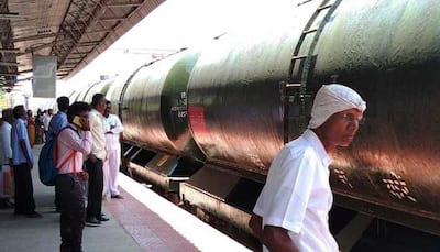 Train carrying 2.5 million litres of water reaches Chennai from Vellore