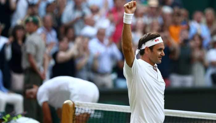 Vintage Roger Federer holds off Rafael Nadal to reach Wimbledon final