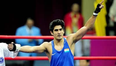 Victorious debut for Vijender Singh in USA