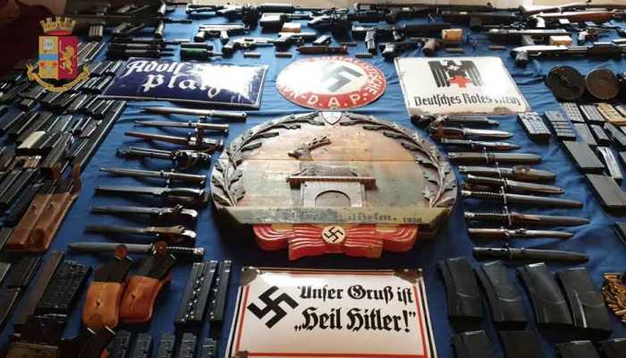 Italy seizes air-to-air missile, guns in raids on neo-Nazis