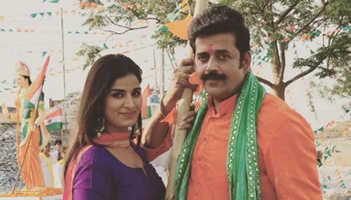 On Ravi Kishan&#039;s birthday, Poonam Dubey wishes him on Instagram with throwback pic