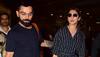 Virat Kohli returns to India with wife Anushka Sharma after World Cup exit - Pics