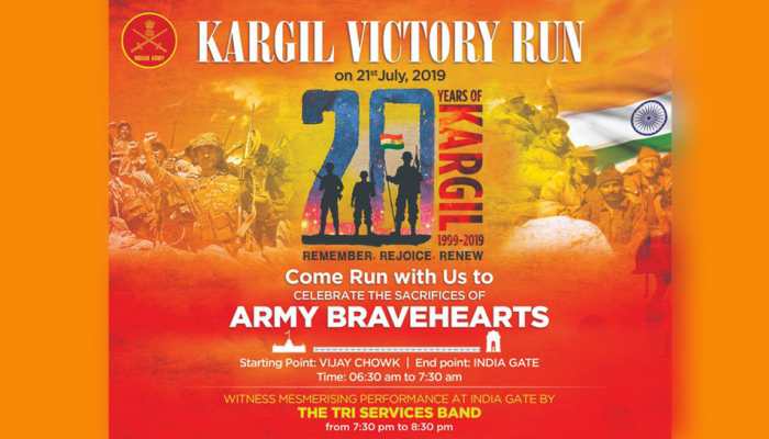 Kargil &#039;Victory Run&#039; to be held in Delhi on Sunday, join to pay tribute to war heroes