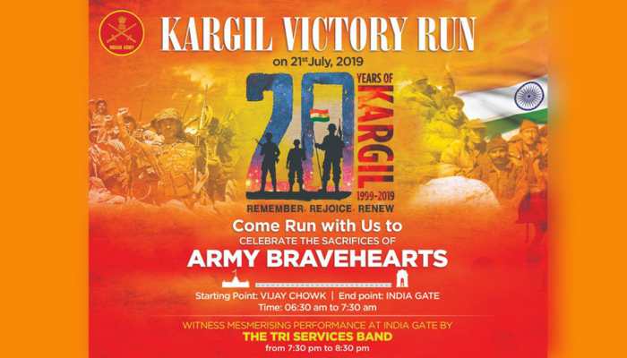 Kargil 'Victory Run' to be held in Delhi on Sunday, join to pay tribute to war heroes