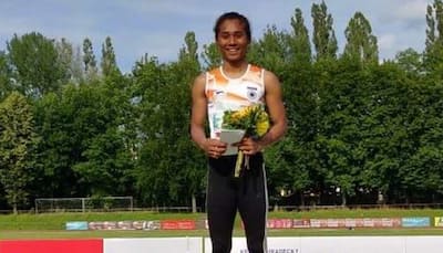 Sprinter Hima Das wins 400 meter race to claim 5th gold of the month
