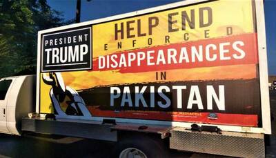 Protests against atrocities in Balochistan greet Imran Khan in Washington