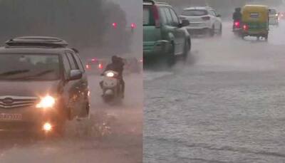 Rain lashes parts of Delhi, NCR; causes water-logging and traffic snarls 