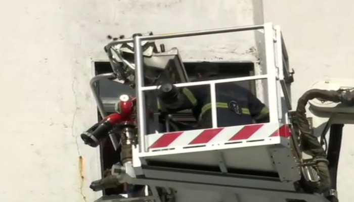 Fire breaks out in MTNL building in Mumbai's Bandra, 84 people rescued from roof