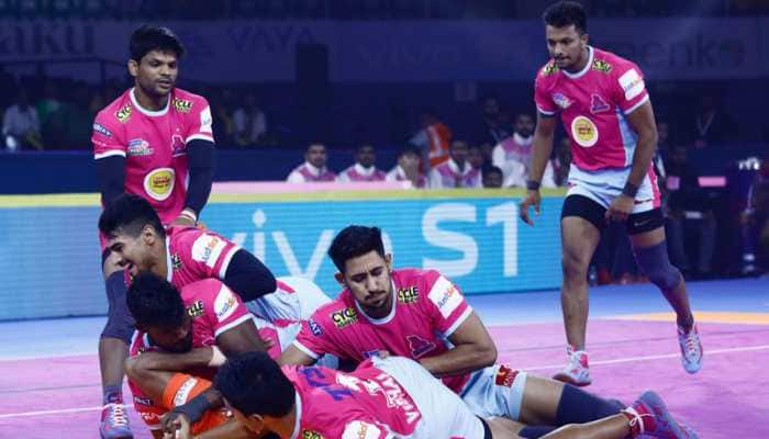 PKL 7: Jaipur Pink Panthers off to winning start after beating U Mumba 42-23