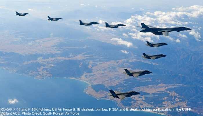 South Korean Air Force F-15, F-16 fighters fire at Russian warplane for violating its airspace