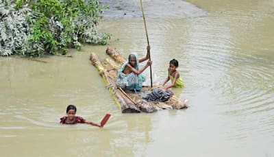 Assam floods: Over 57 lakh people affected across 2000 villages