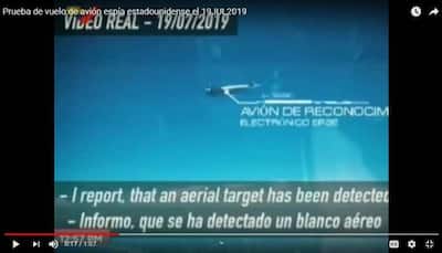 Venezuela releases video of its Sukhoi Su-30 tracking US EP-3E spy plane
