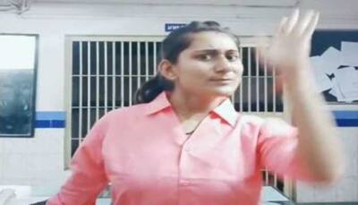TikTok video of lady cop dancing inside police station goes viral, probe ordered
