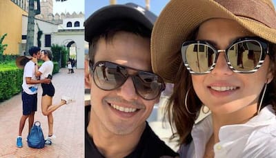 Drashti Dhami shares a passionate kiss with husband in Spain, pic goes viral