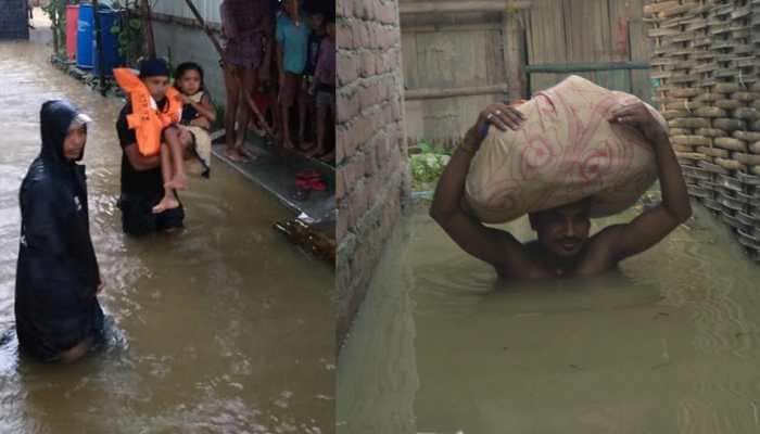 Death toll due to floods reaches 194 in Bihar and Assam