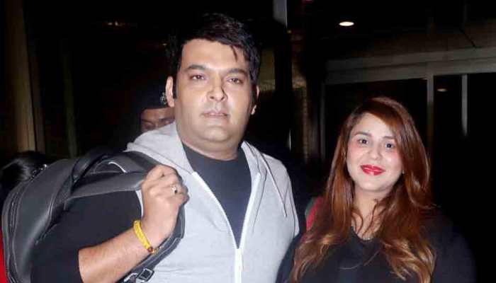 Kapil Sharma jets off to Canada with pregnant wife Ginni Chatrath for babymoon — Pics inside