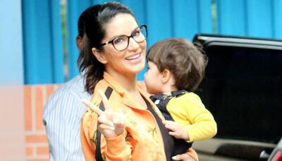 Oh, Happy Day! Sunny Leone spotted with kids in Juhu—Pics