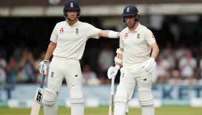 England's Jack Leach falls short of century as Ireland stay in hunt
