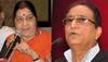 Azam Khan's statements prove he suffers from mental perversion: Sushma Swaraj