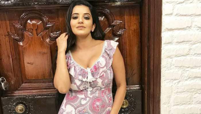 Monalisa oozes oomph in a floral outfit with plunging neckline - Pics here