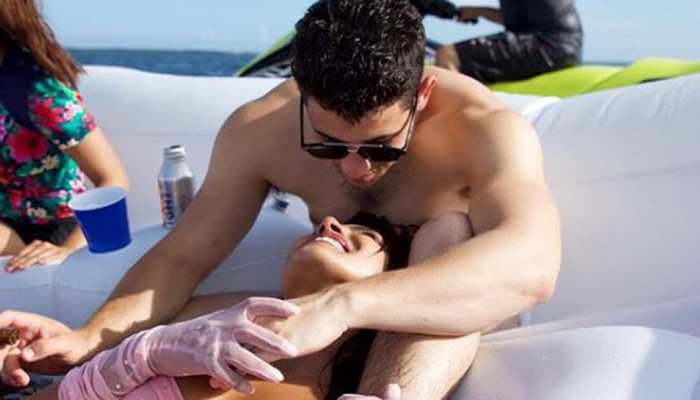 Priyanka Chopra-Nick Jonas&#039; loved-up pictures from their yacht party are winning the internet-See inside 