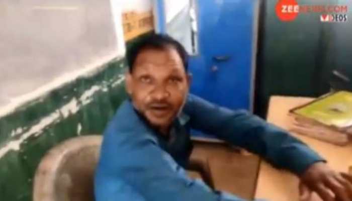  High spirited lessons: Drunk Chhattisgarh teacher caught on camera