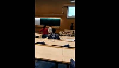 Watch: Cow 'attends' engineering class at IIT Bombay, video goes viral