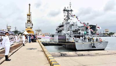 100th warship built by GRSE commissioned by Indian Navy