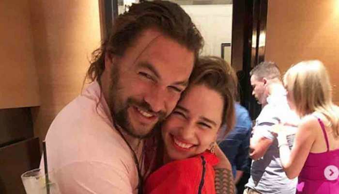 GOT stars Emilia Clarke, Jason Momoa reunite as she wishes him an early happy birthday