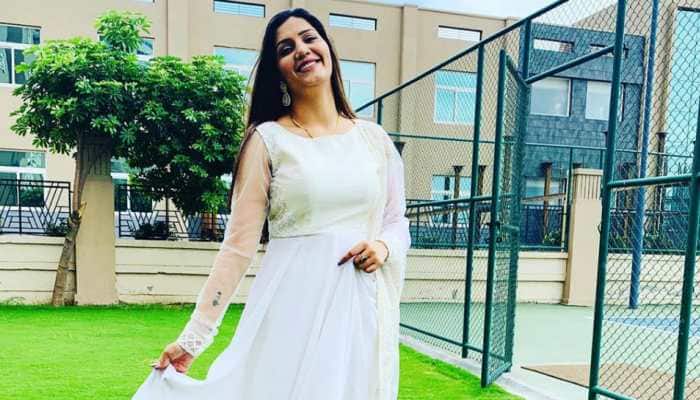 &#039;Desi queen&#039; Sapna Choudhary looks ethereal in white - See pics here