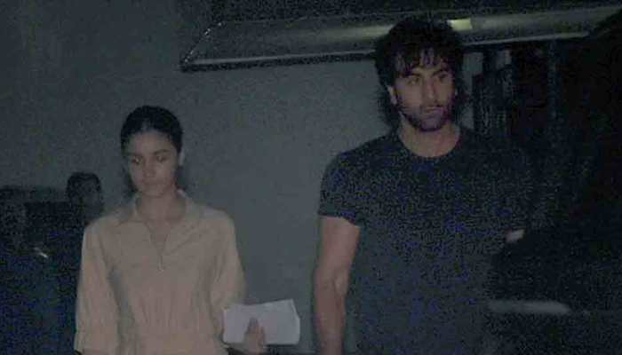 Alia Bhatt, Ranbir Kapoor opt for casuals as they step out for meeting at Karan Johar&#039;s Dharma office — Pics