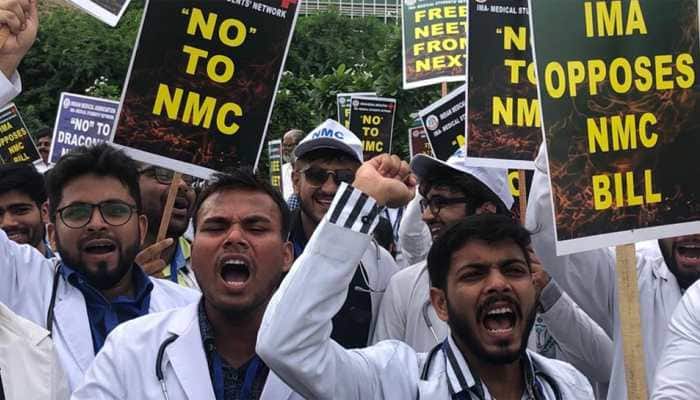 Doctors go on 24-hour nationwide strike against NMC Bill on Wednesday, non-essential services withdrawn