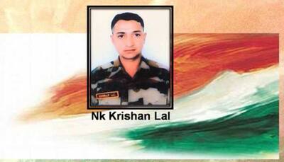 Army pays tribute to martyr Naik Krishan Lal in Jammu and Kashmir's Akhnoor