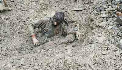 Man trapped overnight in landslide rescued by CRPF, Army personnel in J&K