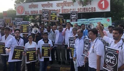 Resident doctors continue strike for third consecutive day against NMC Bill, emergency services resume