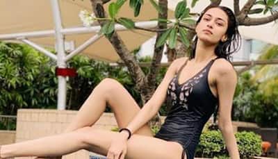 Erica Fernandes aka Prerna of 'Kasautii Zindagii Kay 2' sizzles in black monokini, enjoys pool time—See pics