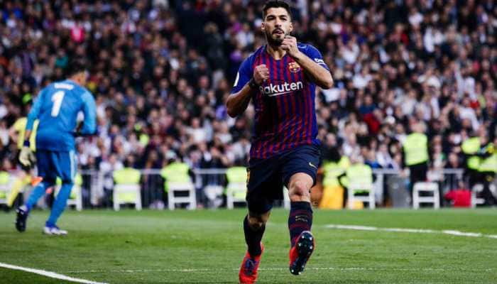 Uruguay striker Luis Suarez wins Gamper trophy for Barcelona in final seconds