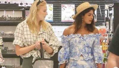 Priyanka Chopra, Sophie Turner photographed shopping cosmetics in Miami, ahead of Jonas Brothers concert — Pics inside